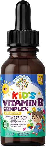 Autistic UpBeat Complejo de vitamina B para niños - Apoya el sistema nervioso saludable, función cerebral mejorada, metabolismo mejorado y energía