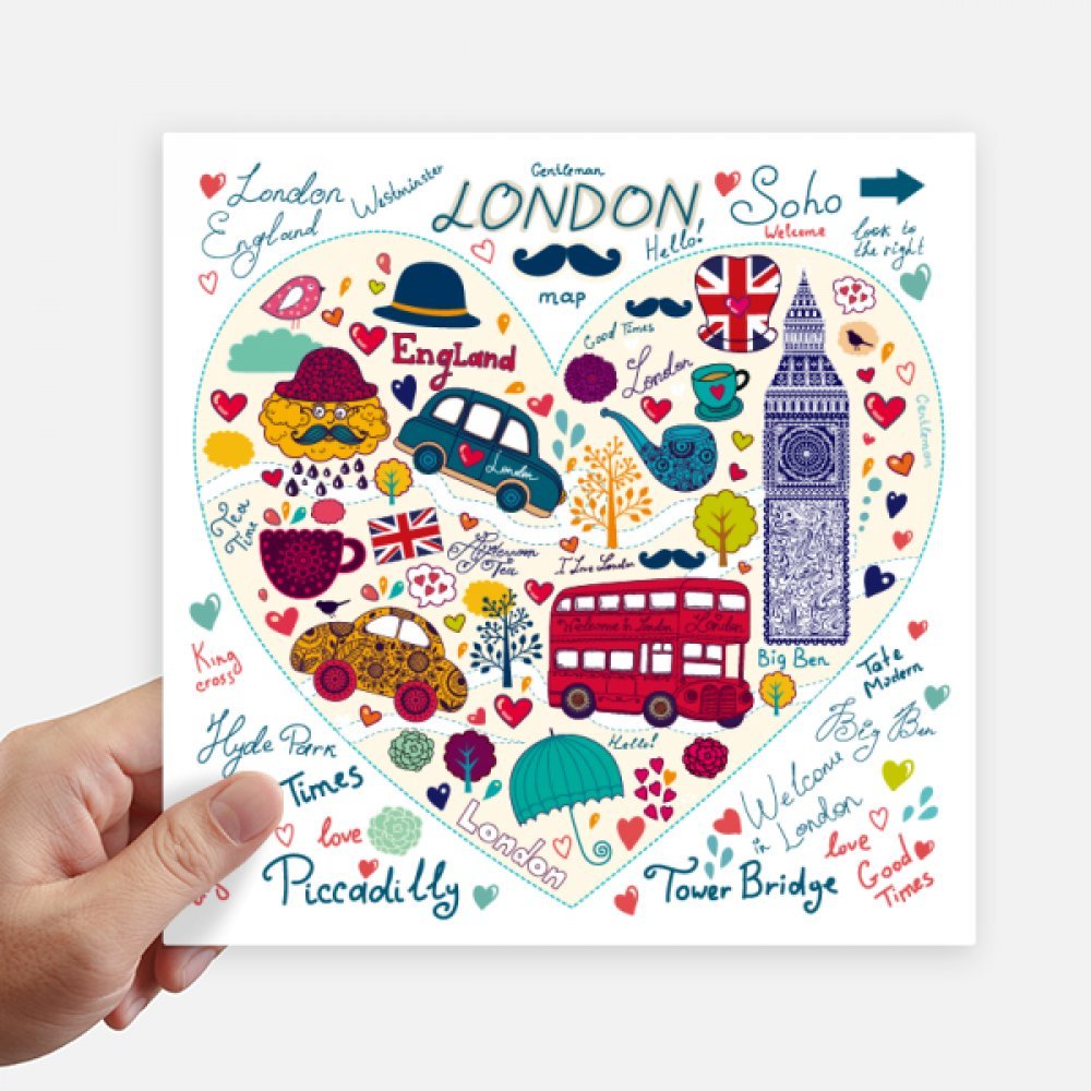Autocollant drapeau britannique 20cm pour personnaliser vos valises de voyage