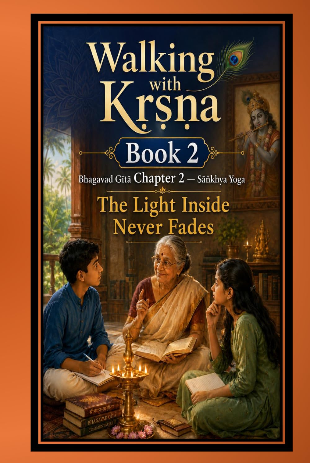 Walking with Krishna Book 2: Bhagavad Gita Chapter 2 (Walking with Sri Krishna: Great Wisdom for Little Hearts -A Guided Bhagavad Gita Series for Young Hearts)