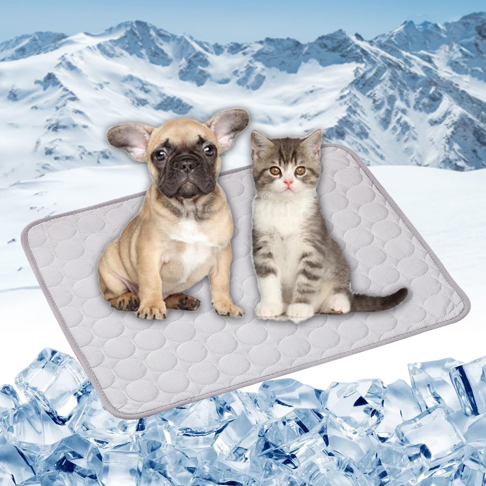 Tapis rafraîchissant pour chien LONGCAO contre les coups de chaleur du chat