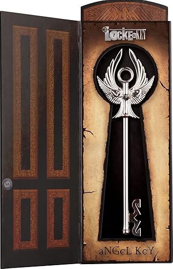 Skelton Crew Studio LLC Locke & Key Angel Key, Nickel, 4.6 inches