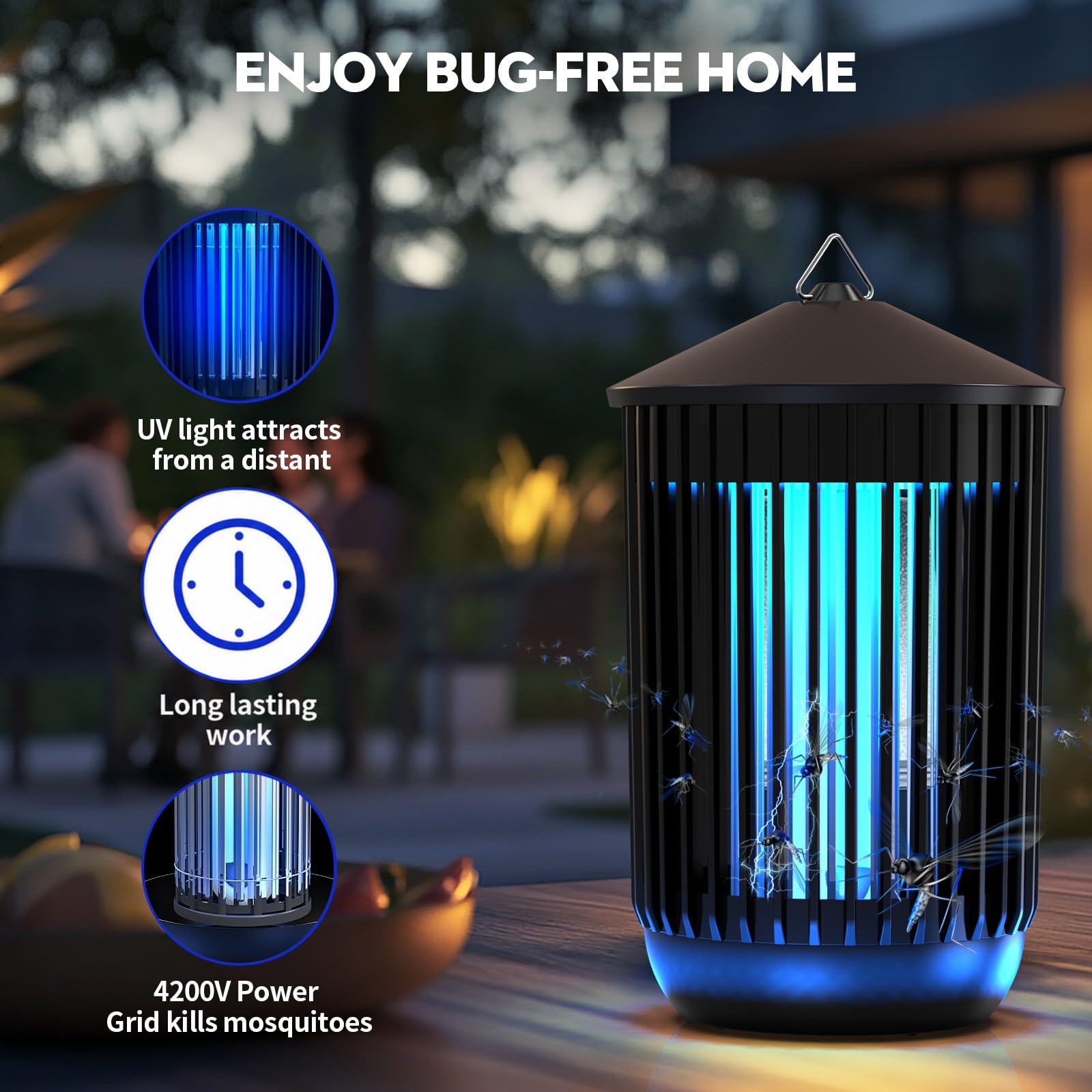 Bug Zapper - Eliminate Mosquitoes & Flies -2 Bug Zapper - Eliminate Mosquitoes & Flies -2