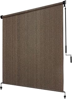 KANAGAWA Outdoor Roller Shade Mocha