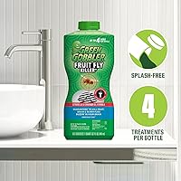 Vista 4 de Green Gobbler Matamoscas de la fruta+ - Mata moscas de la fruta, moscas de drenaje y moscas de alcantarilla, tratamiento en gel para usar