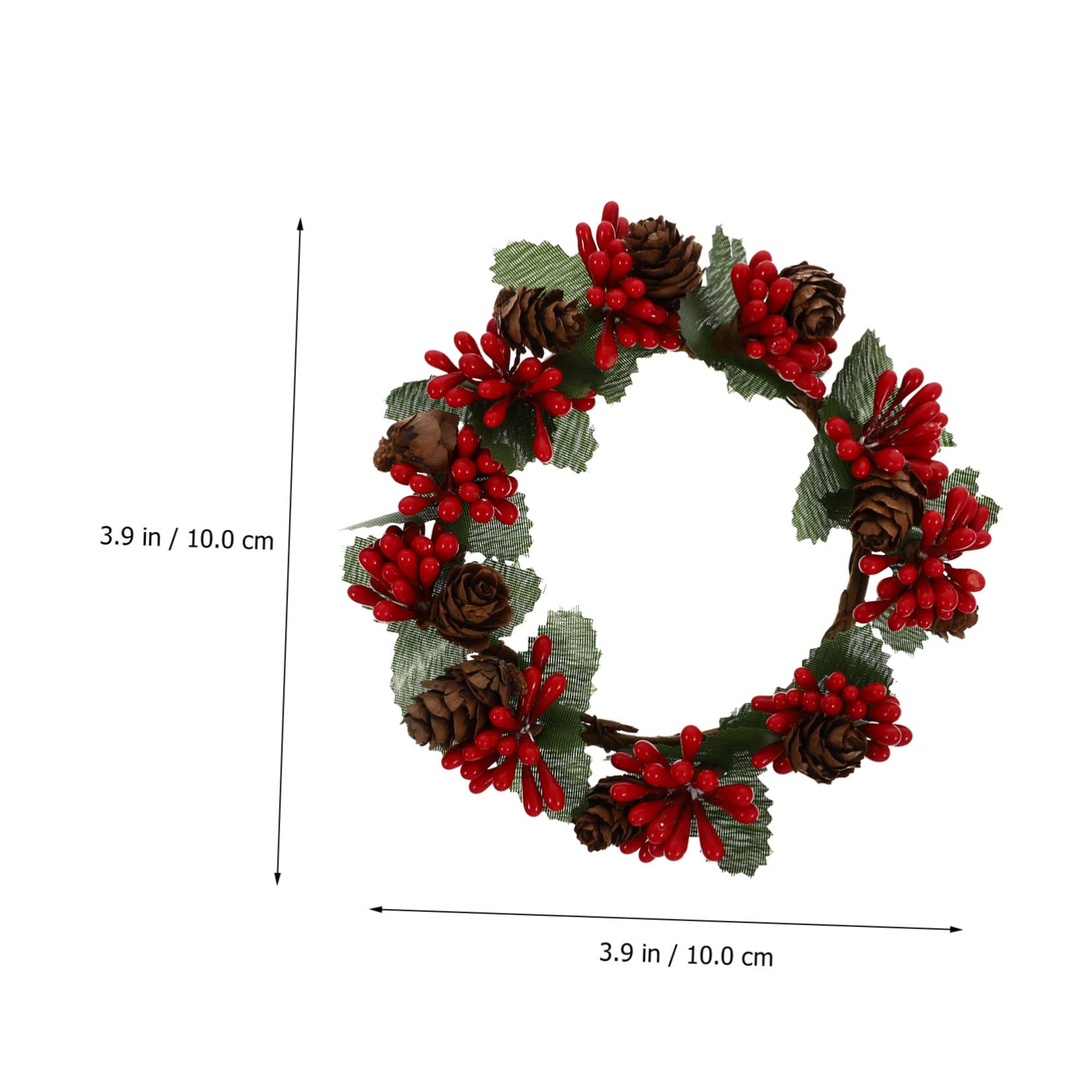 MAGICLULU 8piezas Guirnalda Navideña De y Verdes Decoración Colgante para Puertas y Ventanas Adornos De Navidad para Interiores y Exteriores