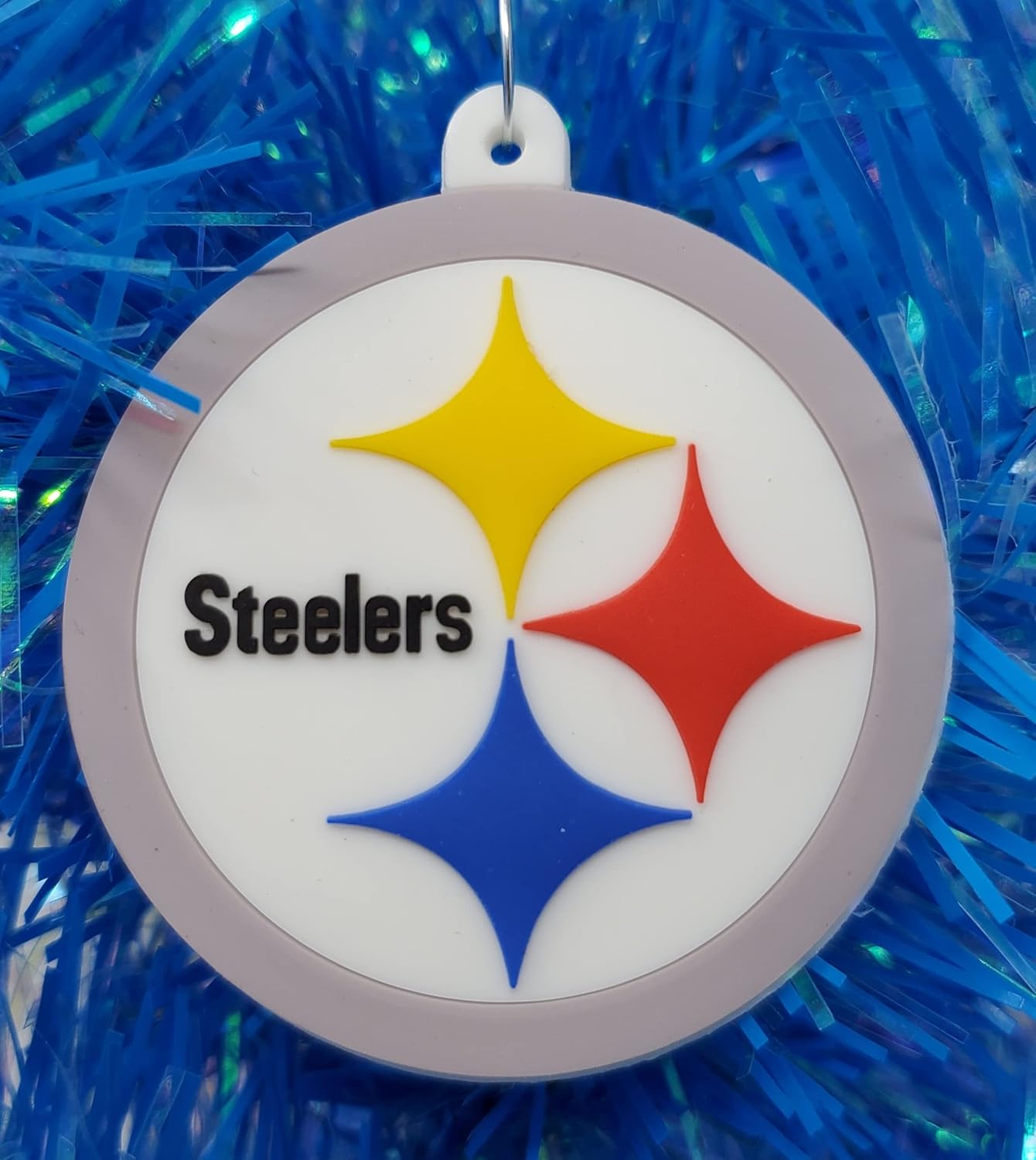 Pittsburgh Steel Curtain Football Team 6 Piece Christmas Ornament Set - Image 2