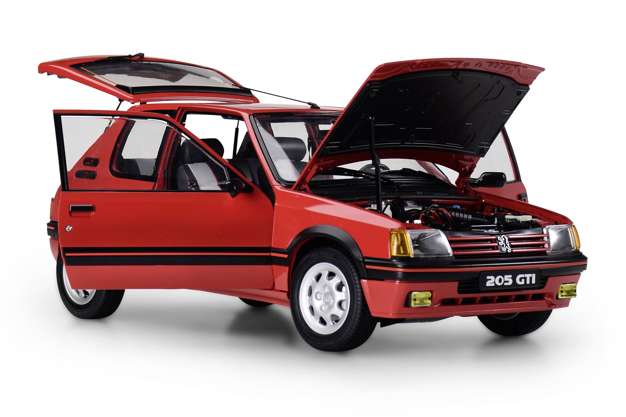 IXO : Construisez votre Peugeot 205 GTI à l'échelle 1/8