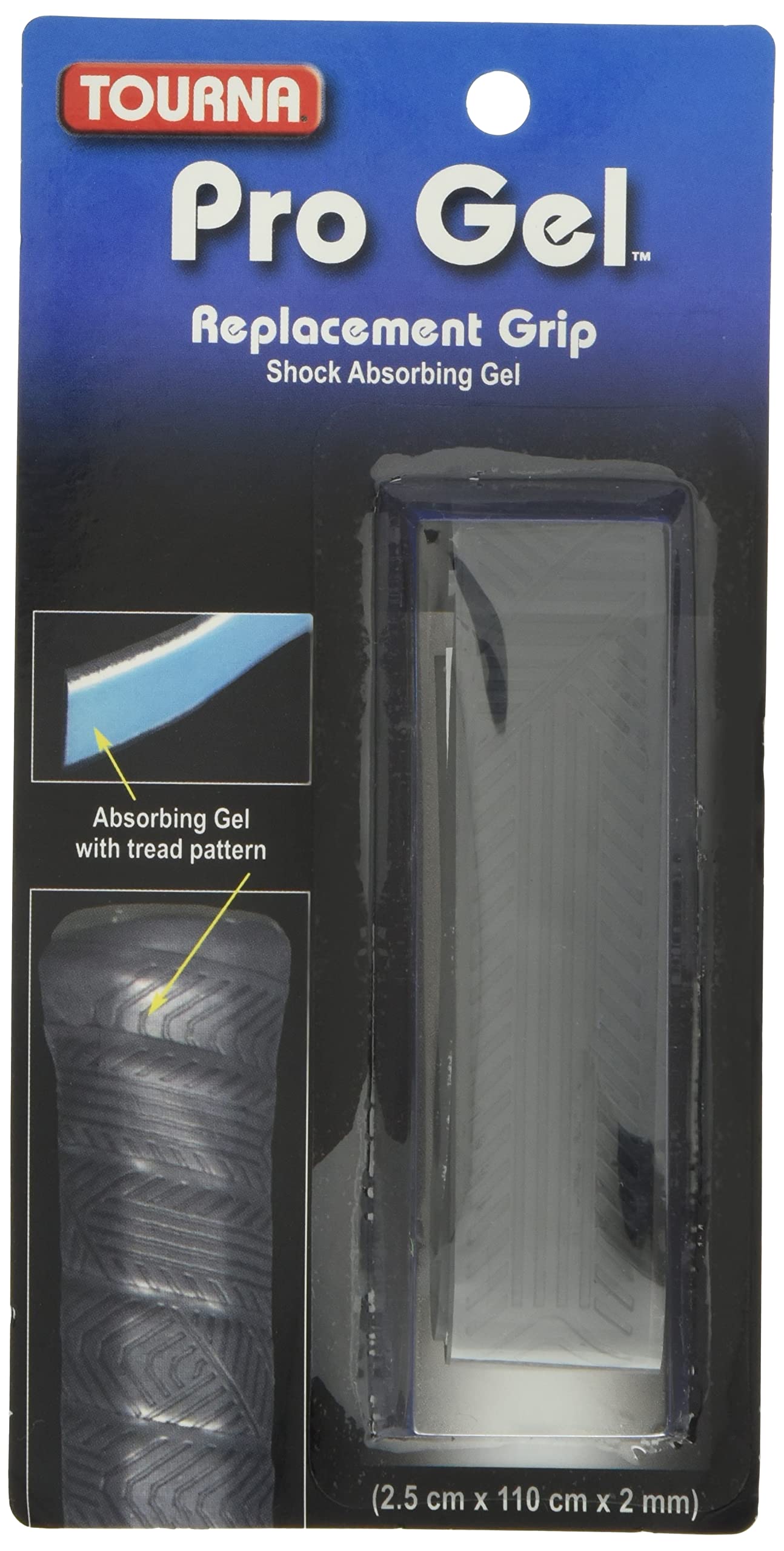 TOURNA Pro Gel Max Cushion Tennis Replacement Grip