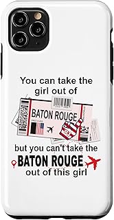 iPhone 11 Pro Max Flight Ticket Baton Rouge - Girl Baton Rouge Boarding Pass Case