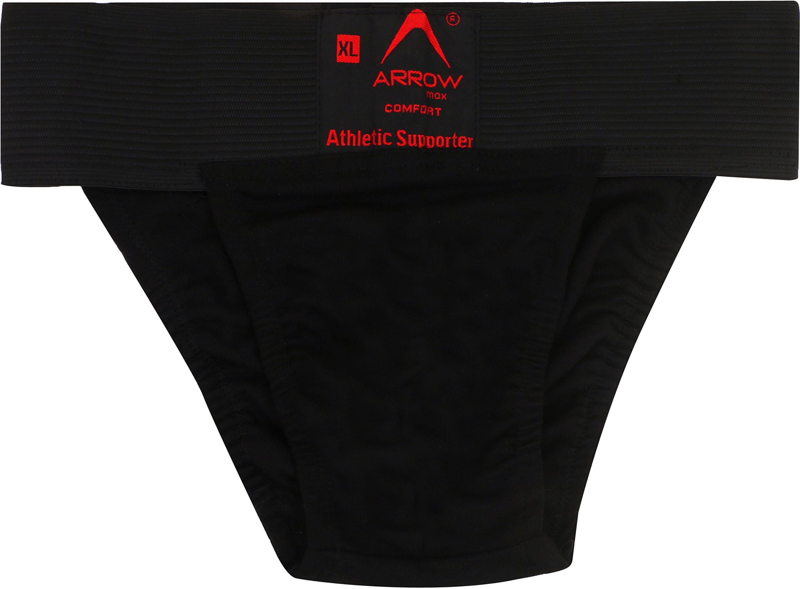 ArrowMax Gym Supporter for Running Cricket Fitness Cycling - Comfort Cotton Supporter (Comfort-Large) Black (B0CB8Z29BZ) Amazon Price History, Amazon Price Tracker