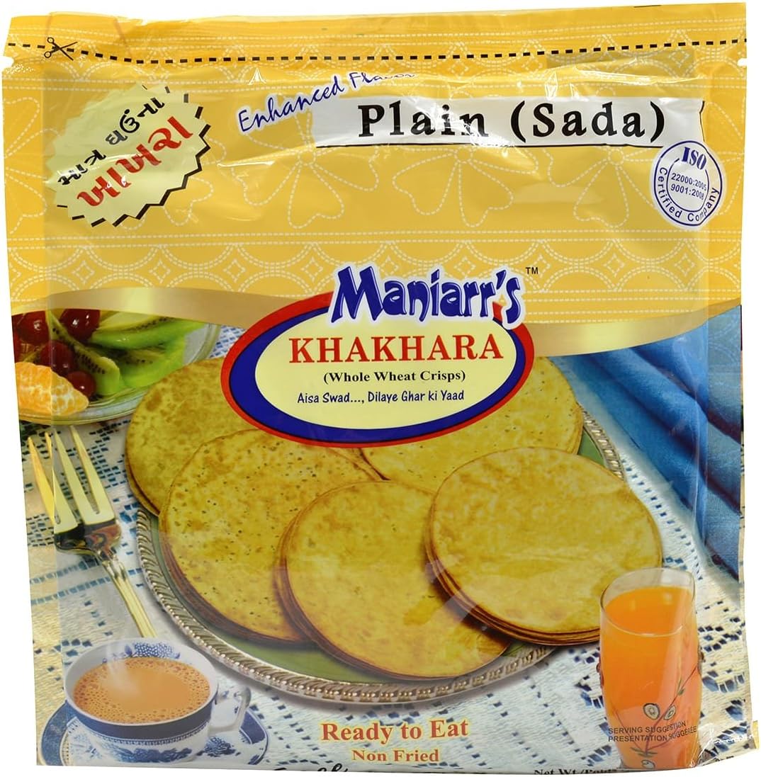 Maniarr's, Plain Khakhara, 180 Grams(gm)