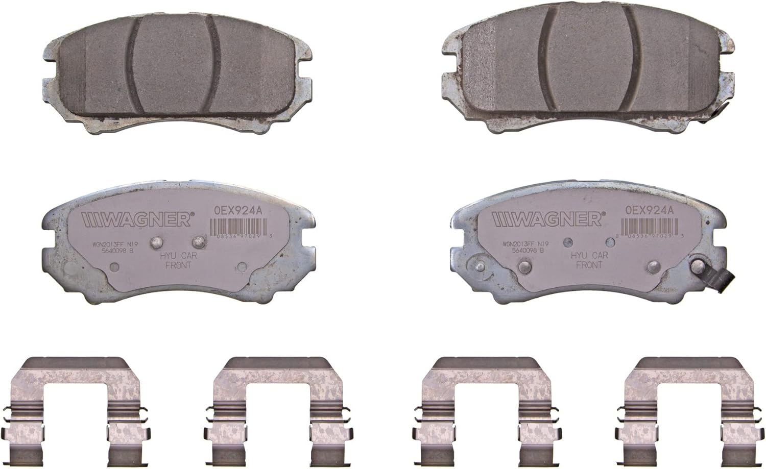 Wagner Brake OEX OEX924A Disc Brake Pad Set Premium Ceramic