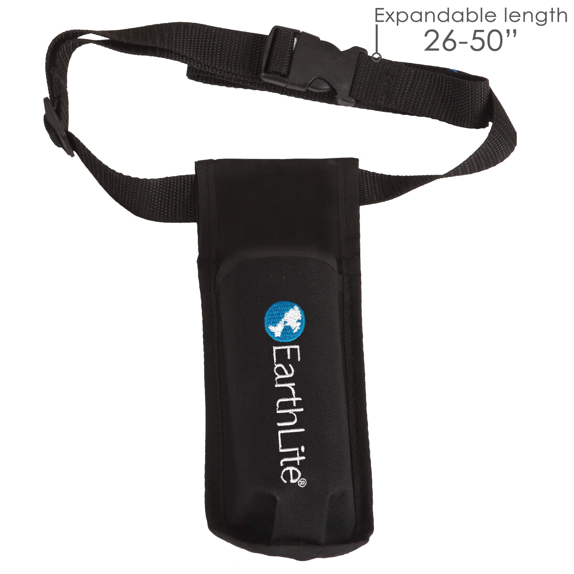 Earthlite, Borsa a tracolla per crema da massaggio, Nero (Black), ca. 8 x 10 x 21, 5 cm