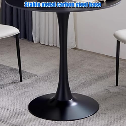 Miniatura 5 de YVYKFZD Juego de mesa de comedor de cocina de 5 piezas, para oficina, recepción, sala de recepción, mesa de club y silla, mesa redonda de 2 azul-2