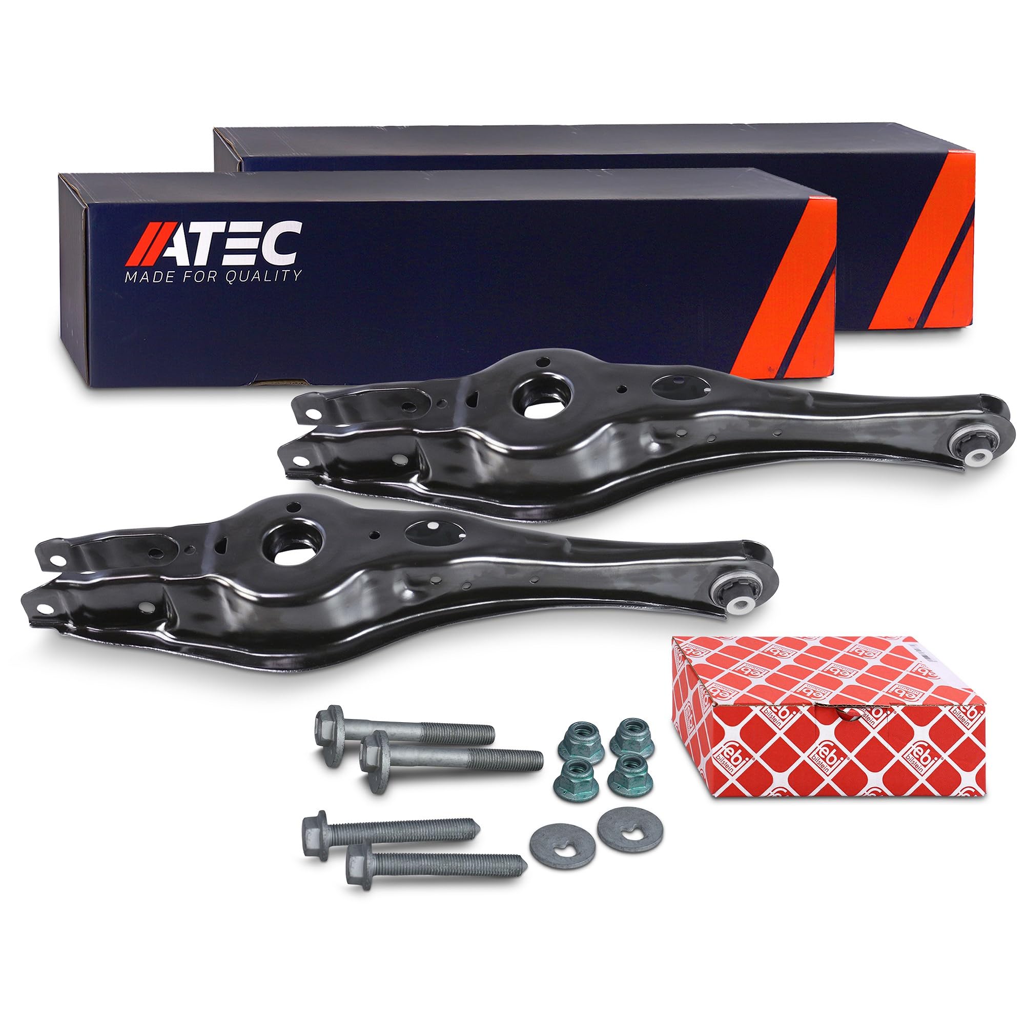 ATEC Germany 2x Querlenker + Schraubensatz hinten unten hinten
