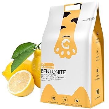 Dogista Gerry PET CAT Litter Lemon 5 LTR, Off White