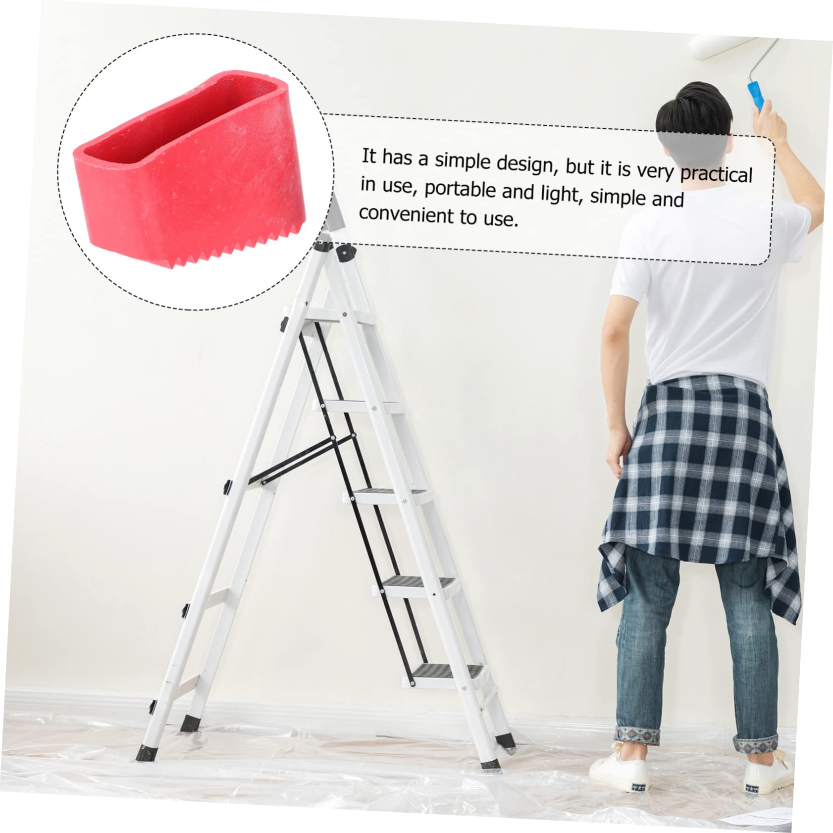 Ladder Boots For Step Ladders Heavy Duty Ladder Accessories 2 Pcs ...