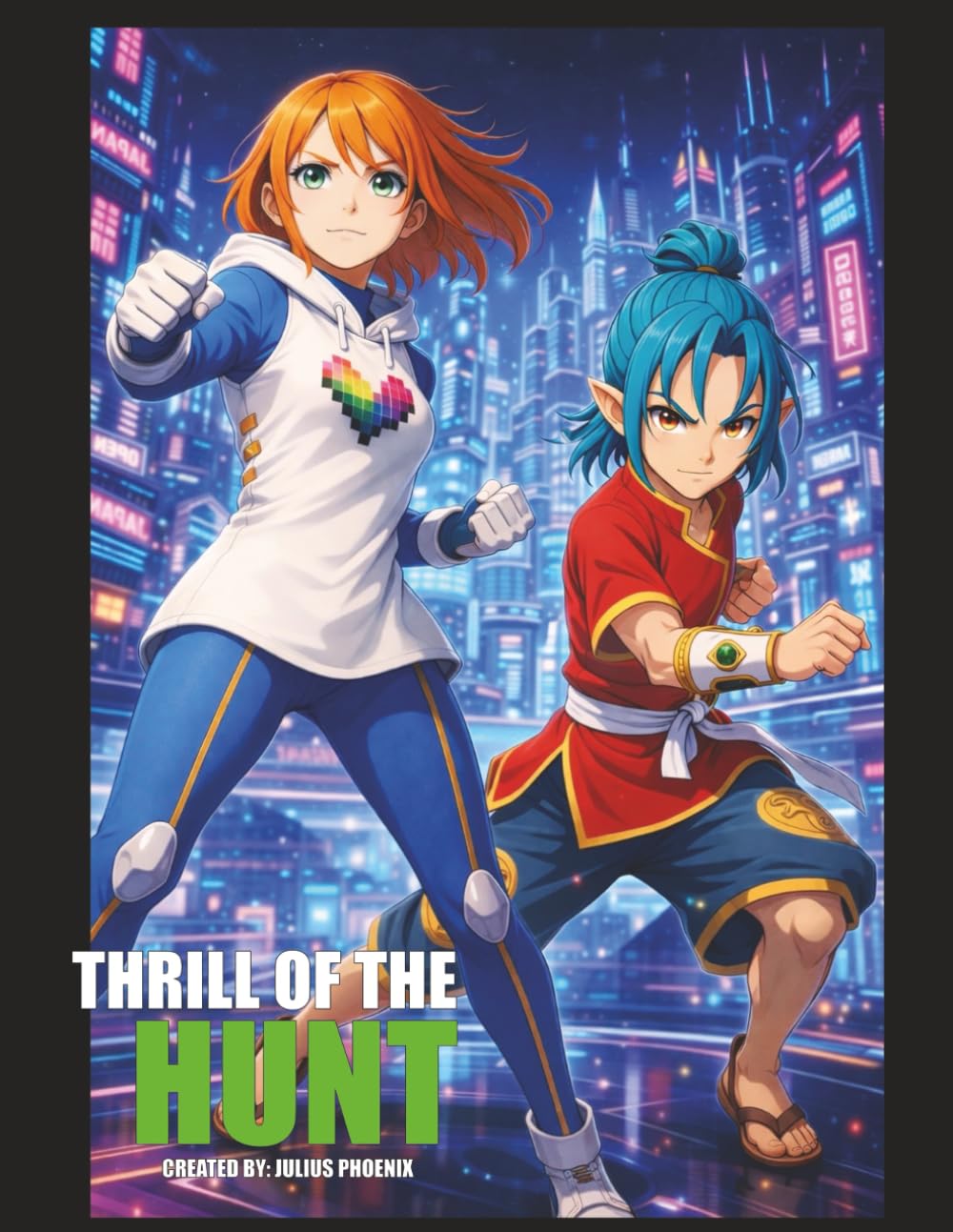 THRILL OF THE HUNT ver.2 - CREATED BY: JULIUS PHOENIX (NEON HQ COMICS)