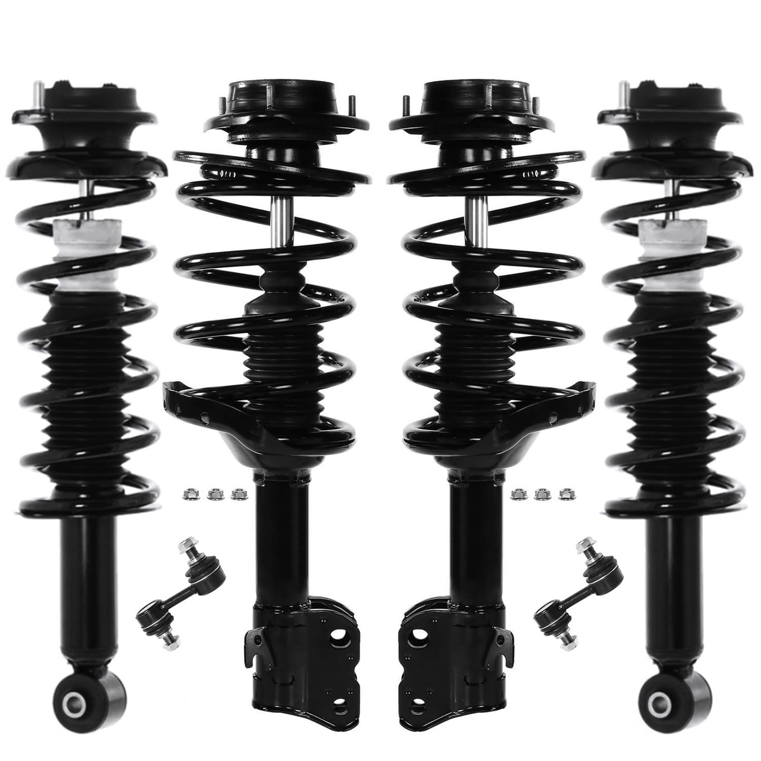 Detroit Axle - 6pc Struts Sway Bar Links for 2010 2011 2012 Subaru Legacy