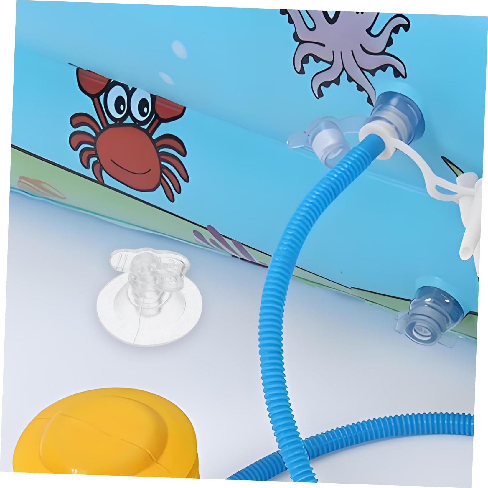 ifundom Luftpumpendüsen PVC Adapter Für Aufblasbare Matratzen Wechseln Gute Dichtung Kompatibel Mit Verschiedenen Ventilen Tragbar Und Leicht