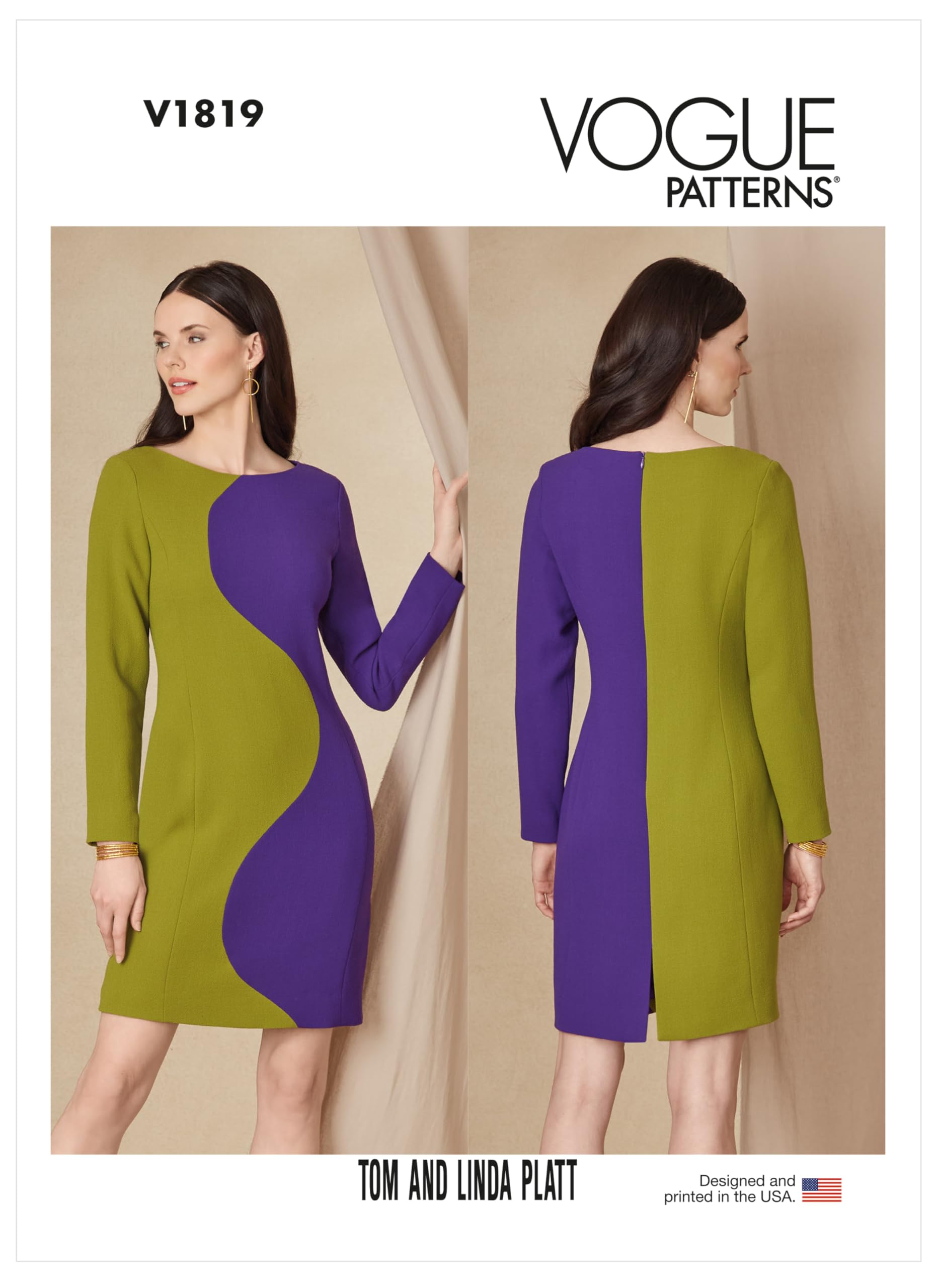 fitted sheath dress pattern Ruby Dress PDF Pattern main image 1