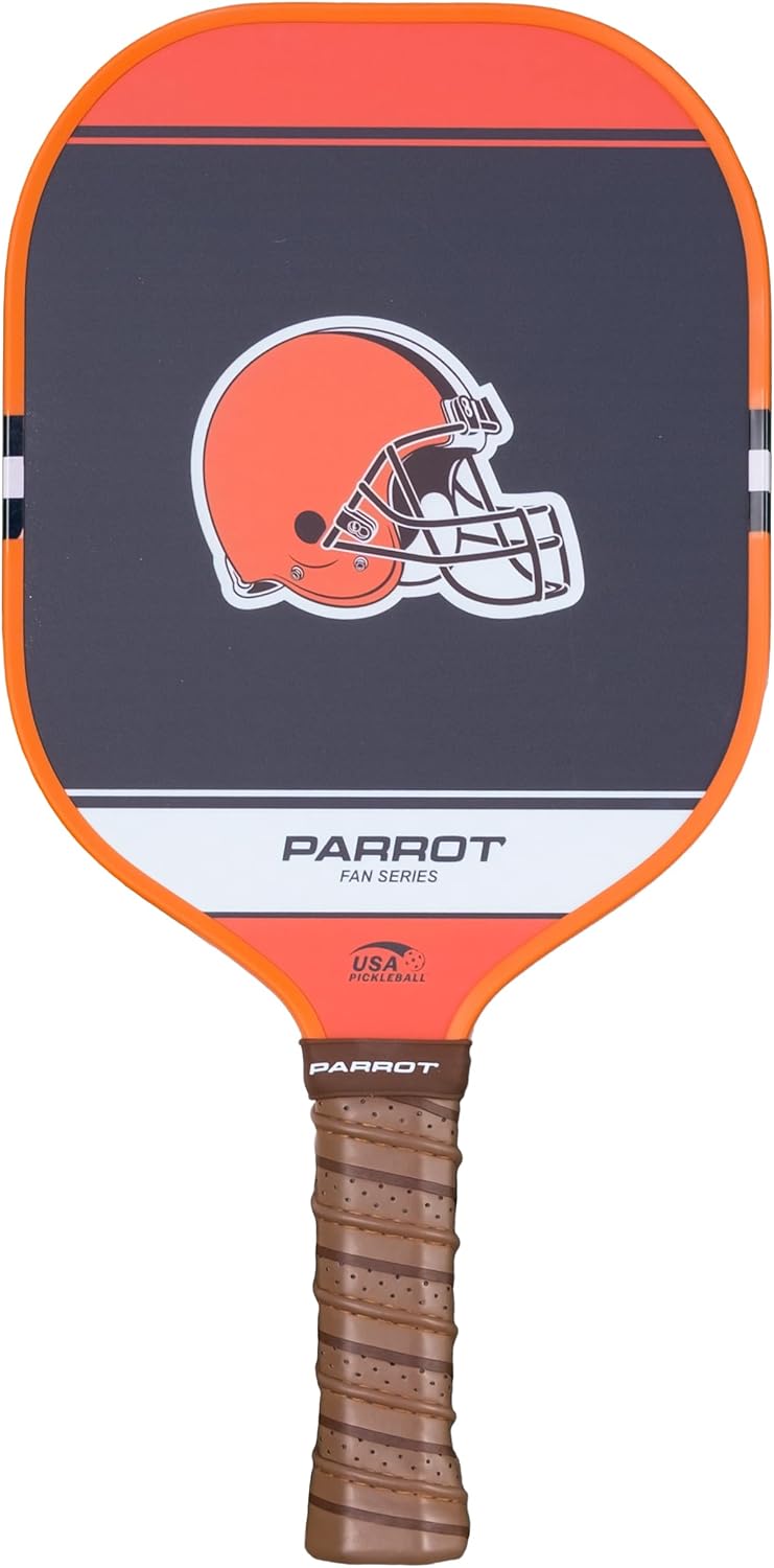 Team Golf Parrot Paddles NFL Cleveland Browns Sport Plus Pickleball Paddle