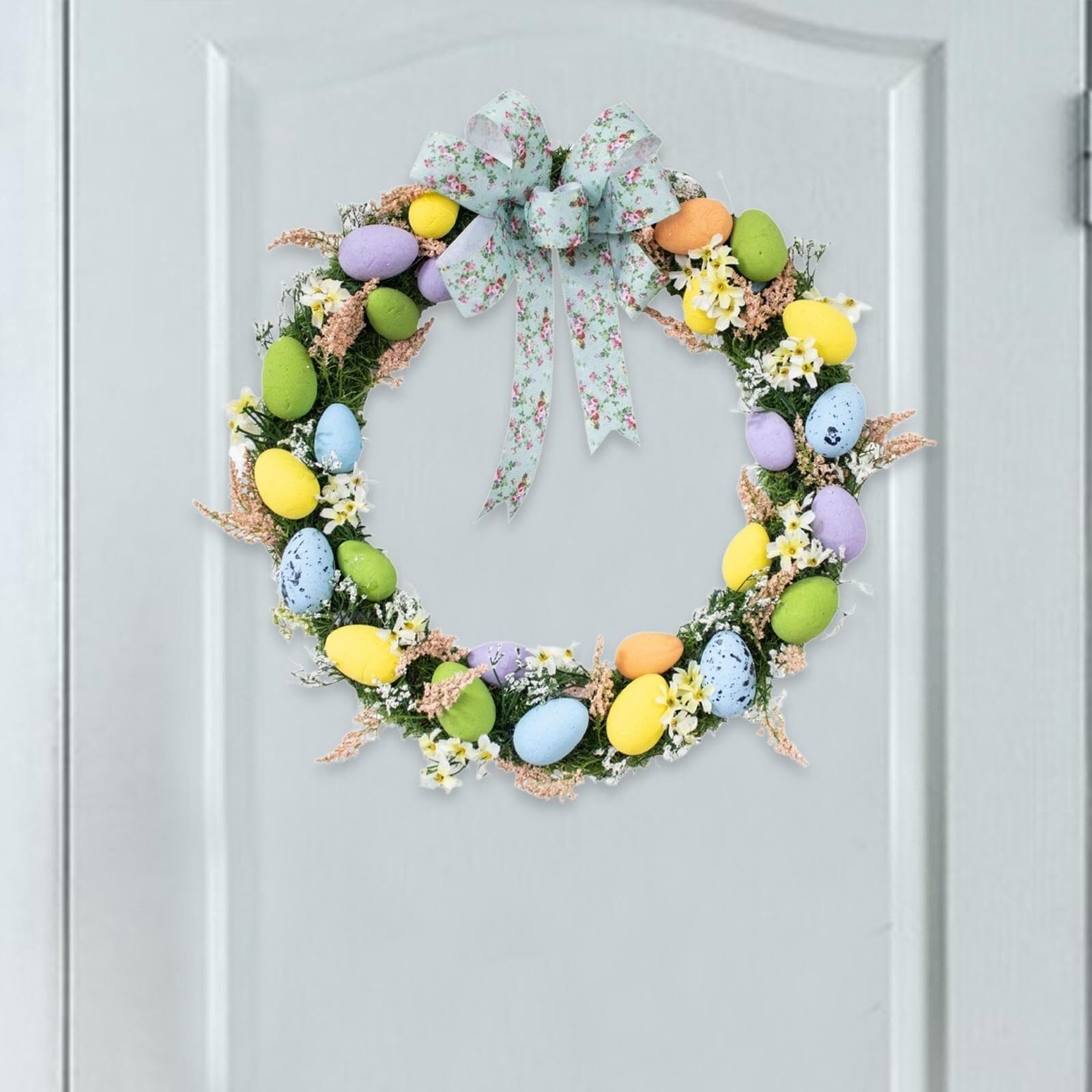 Ghirlanda di tutti i giorni per la porta d'ingresso decorazione autunnale ghirlanda artificiale per uso interno decorazione della parete della finestra di vacanza