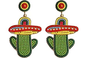 Handmade Mexican Fiesta Earrings: A Vibrant Fiesta on Your Ears