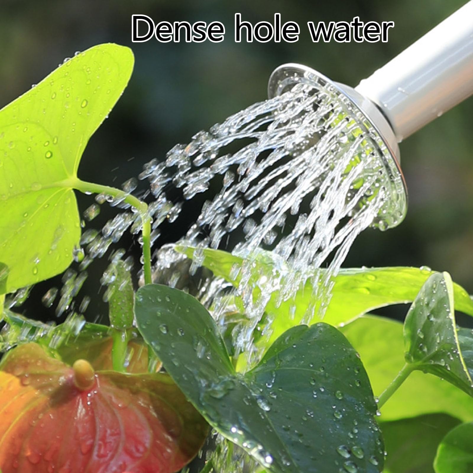 Robuste 5-Liter Gießkanne aus Stahl mit ergonomischem und Verstellbarer Düse für die Pflanzenpflege Garten Retro Stil