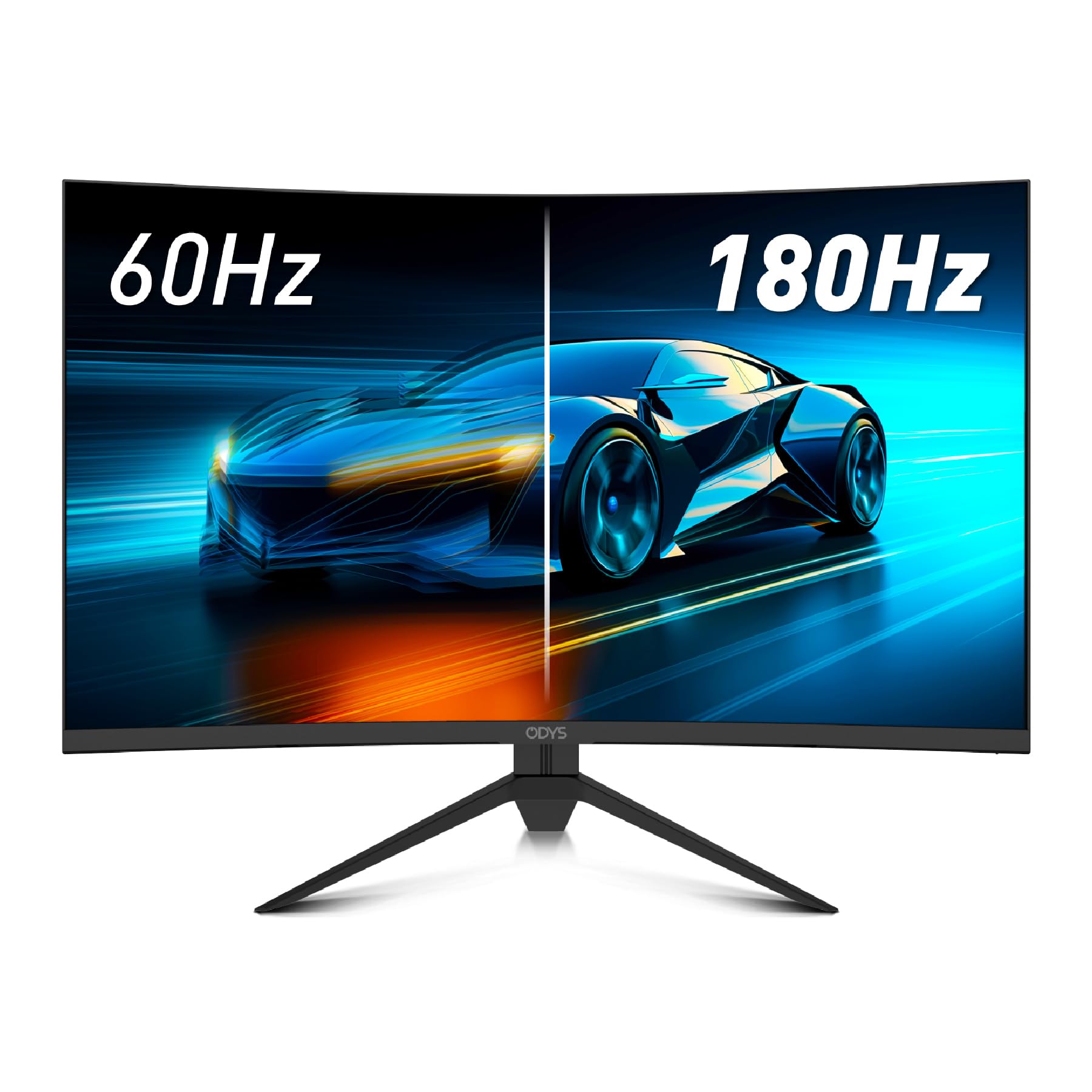 ODYS Gaming Monitor XP32-X 32 Zoll Curved 1500R 180 Hz WQHD 1 ms HDR FreeSync G-Sync HDMI DP