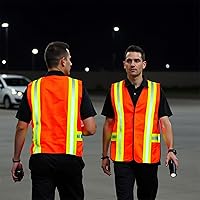 Vista 20 de G & F Products Chaleco de seguridad reflectante de alta visibilidad con bolsillos multifunción ANSI Clase 2