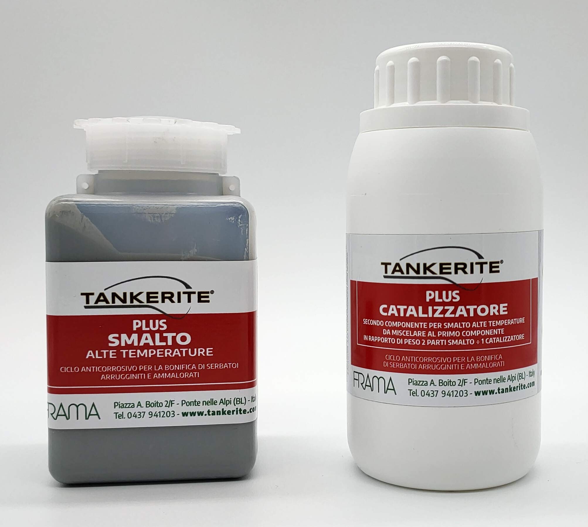 Tankerite Kit Piccolo Per Trattamento Serbatoi Auto E Moto – Resina Anticorrosiva Per Benzina, Fino A 8-10 Litri