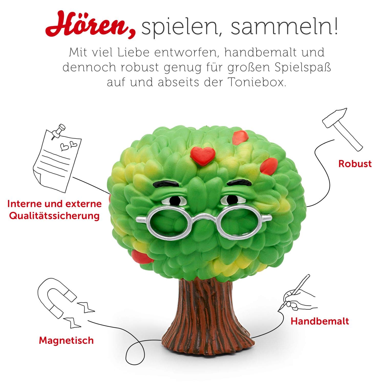 tonies Hörfiguren do pudełka Toniebox - Geschichtenlieder - Der Traumzauberbaum - ok. 44 min, od 3 lat, niemiecki