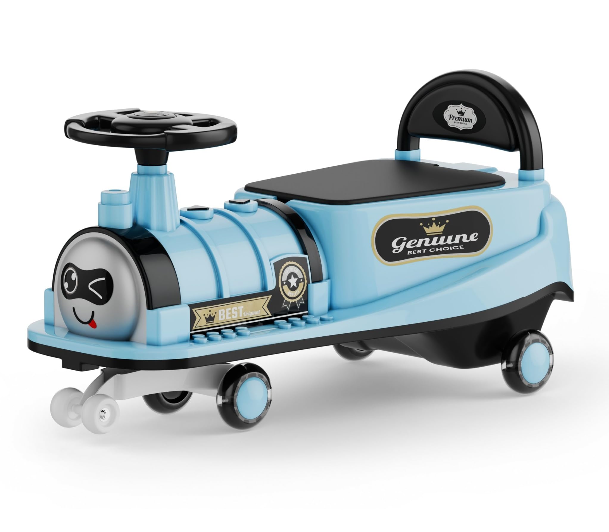 Kidsroar Panda Car For Kids Train Shape Push Car Magic