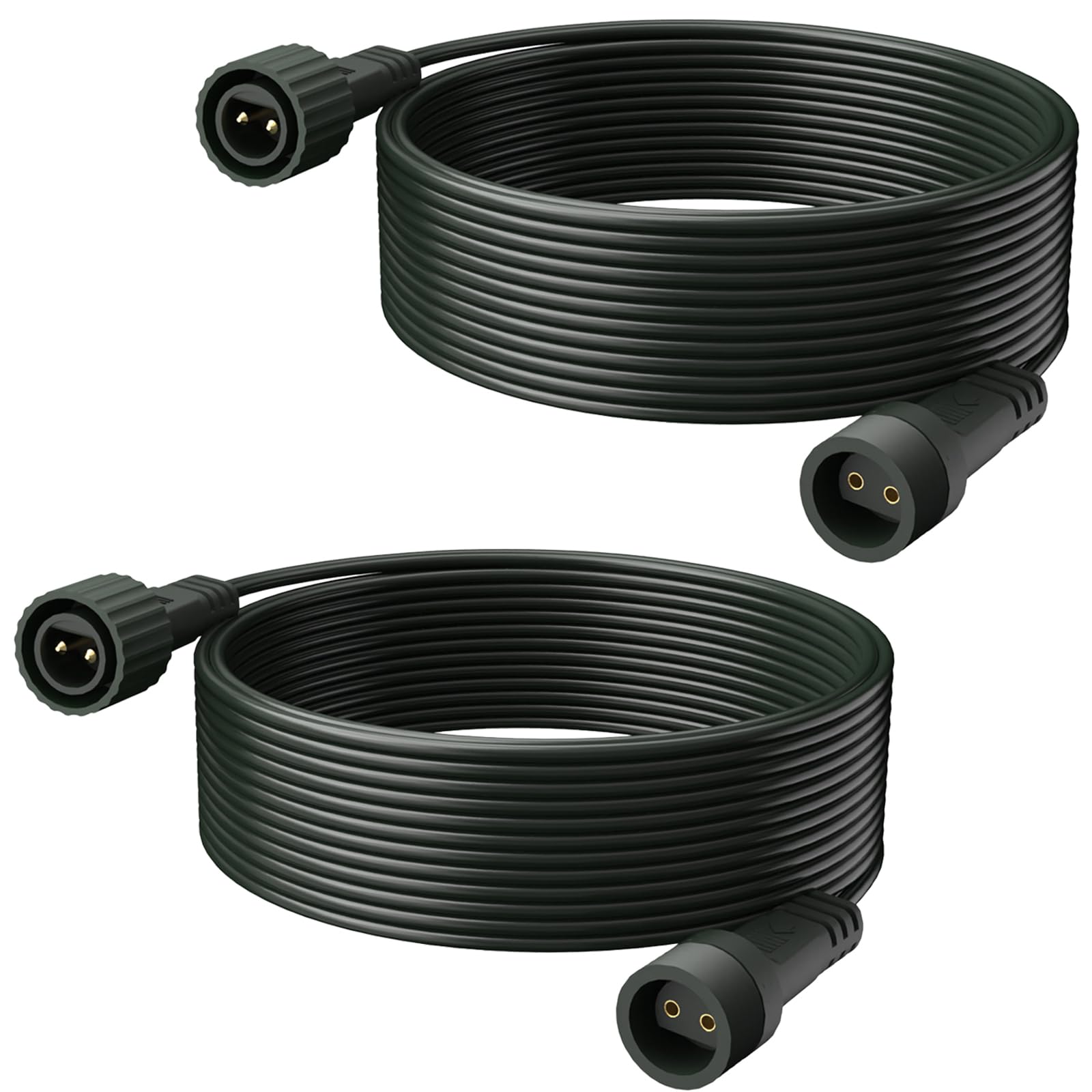 Christmas Lights Extension Cable, Total 20M Extension Lead Waterproof