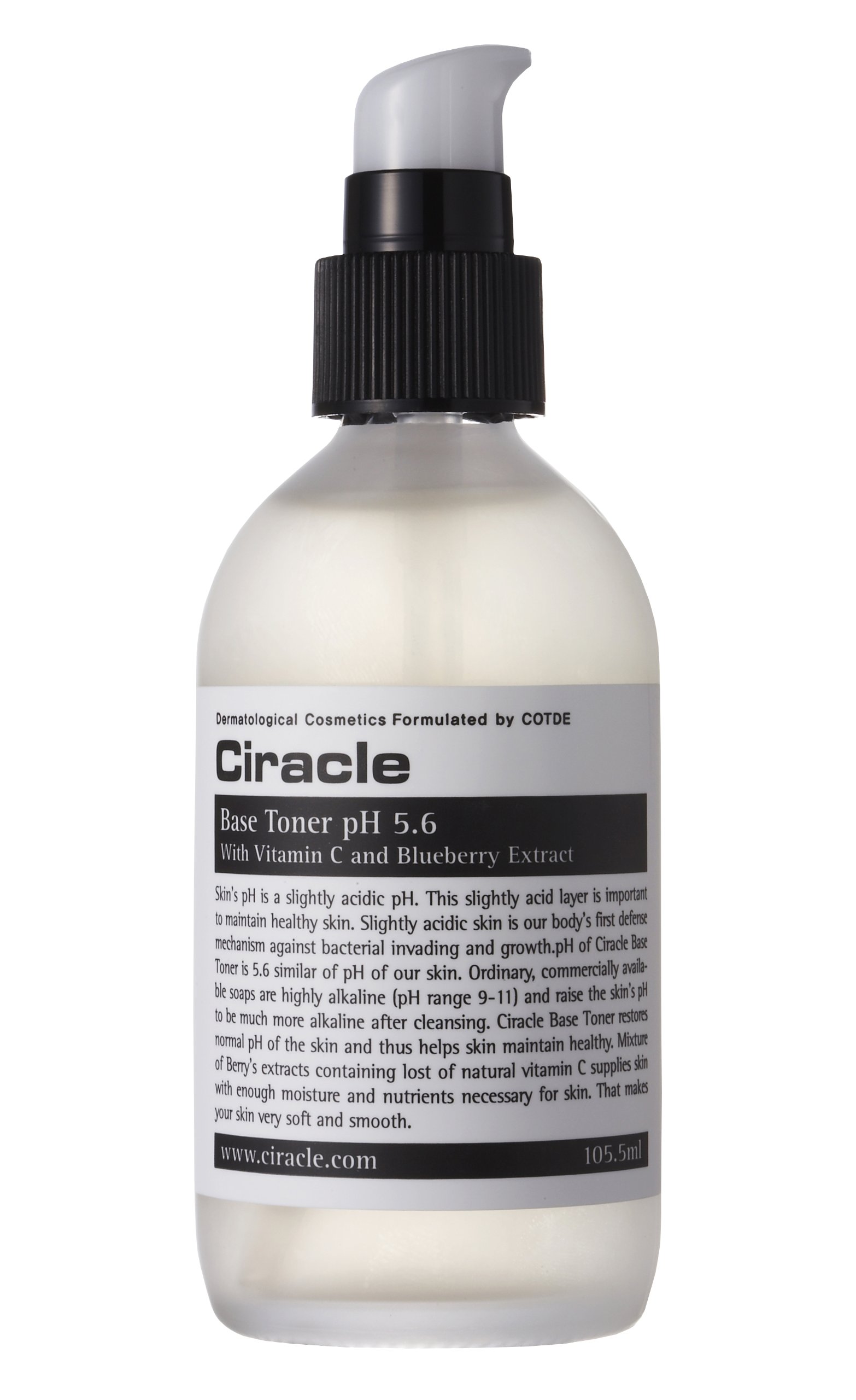 Ciracle Base Toner with Ph 5.6, 3.6 Ounce