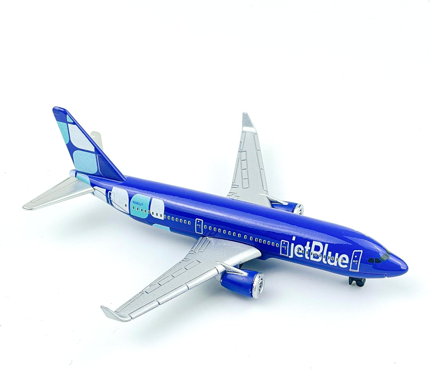 AVIAMUSE Jetblue Model Airplane, Single Plane Die-cast Model Planes Aircraft Suitable for Collection & Christmas, Birthday Gifts