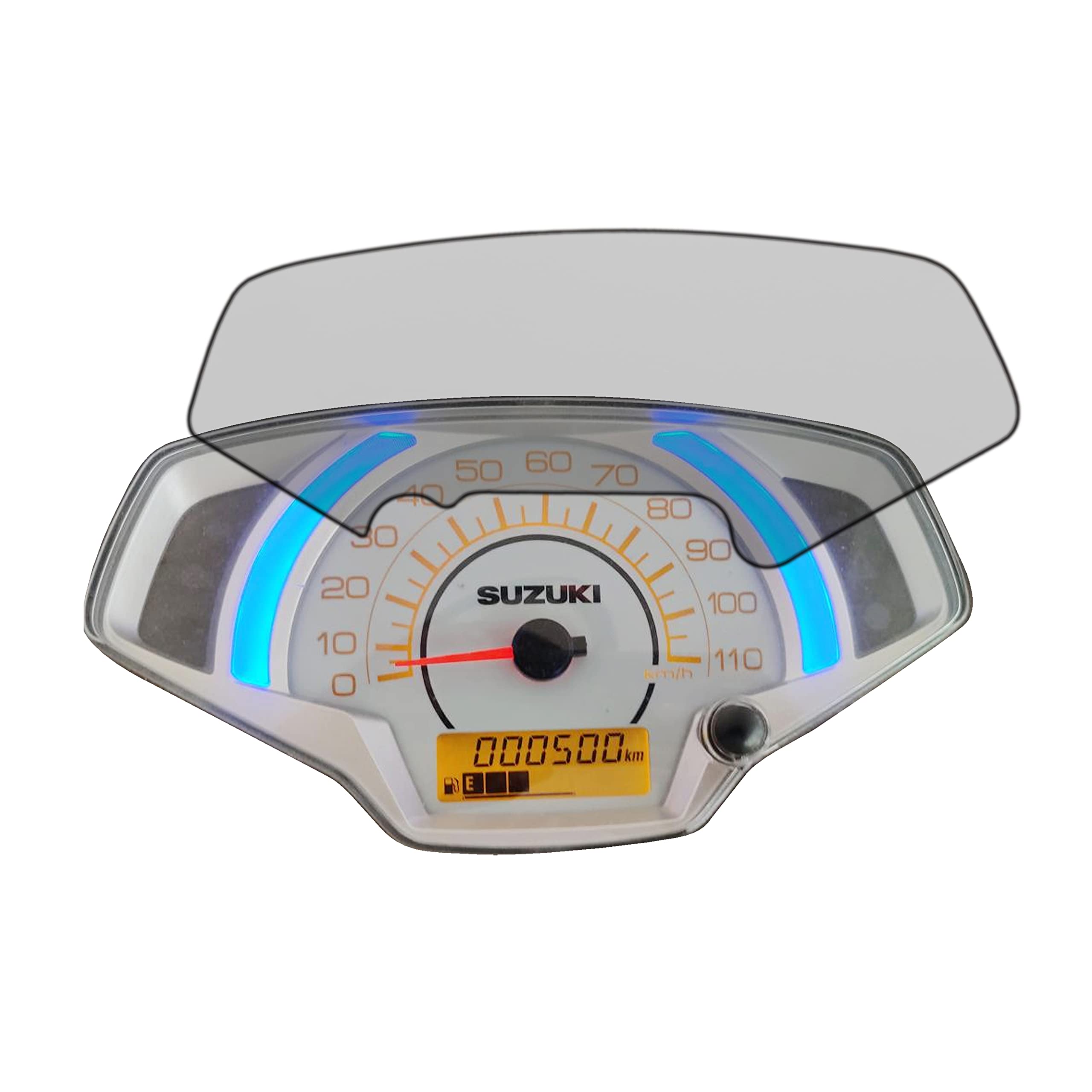 Speedwav - Bike Speedo Meter Screen Protector Scratch Tempered Glass Screen Protector Guard Bike Compatible - Suzuki Access 125