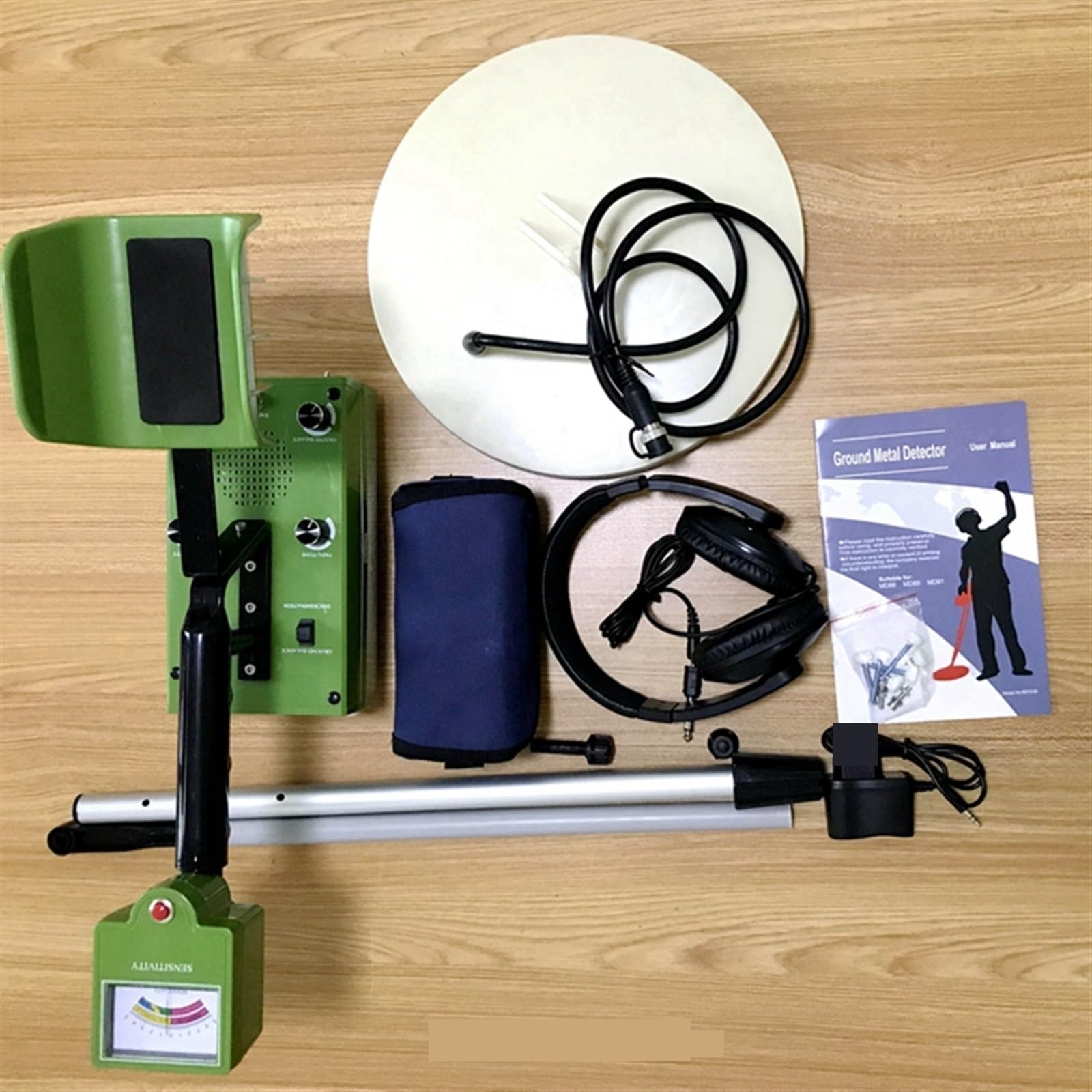 Détecteur De Métaux Souterrains À Haute Sensibilité, Chercheur d'or, Chasseur Trésors, avec Écran LCD DéTection PréCise