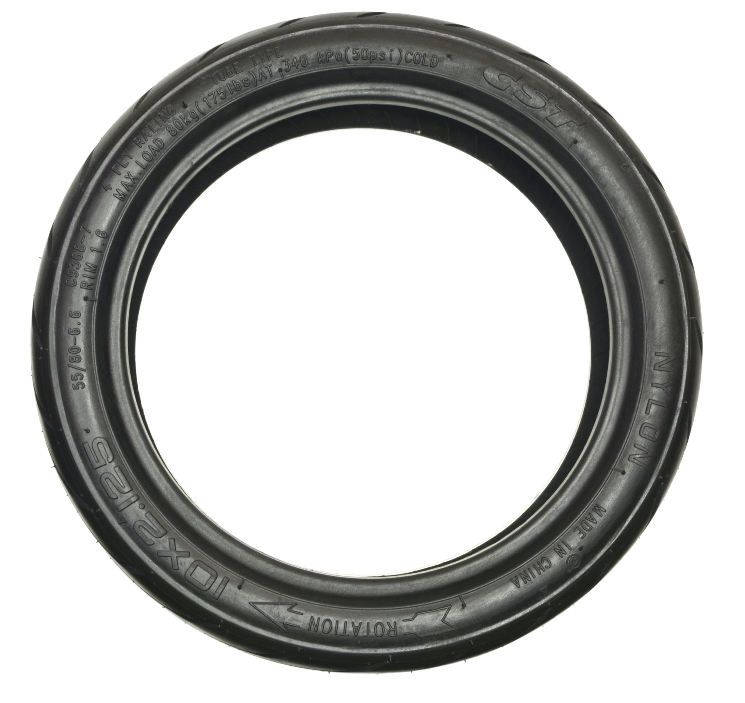 Pneumatico e fotocamera 10 x 2,125 pollici, 55/80-6,6 pollici, per monopattino elettrico