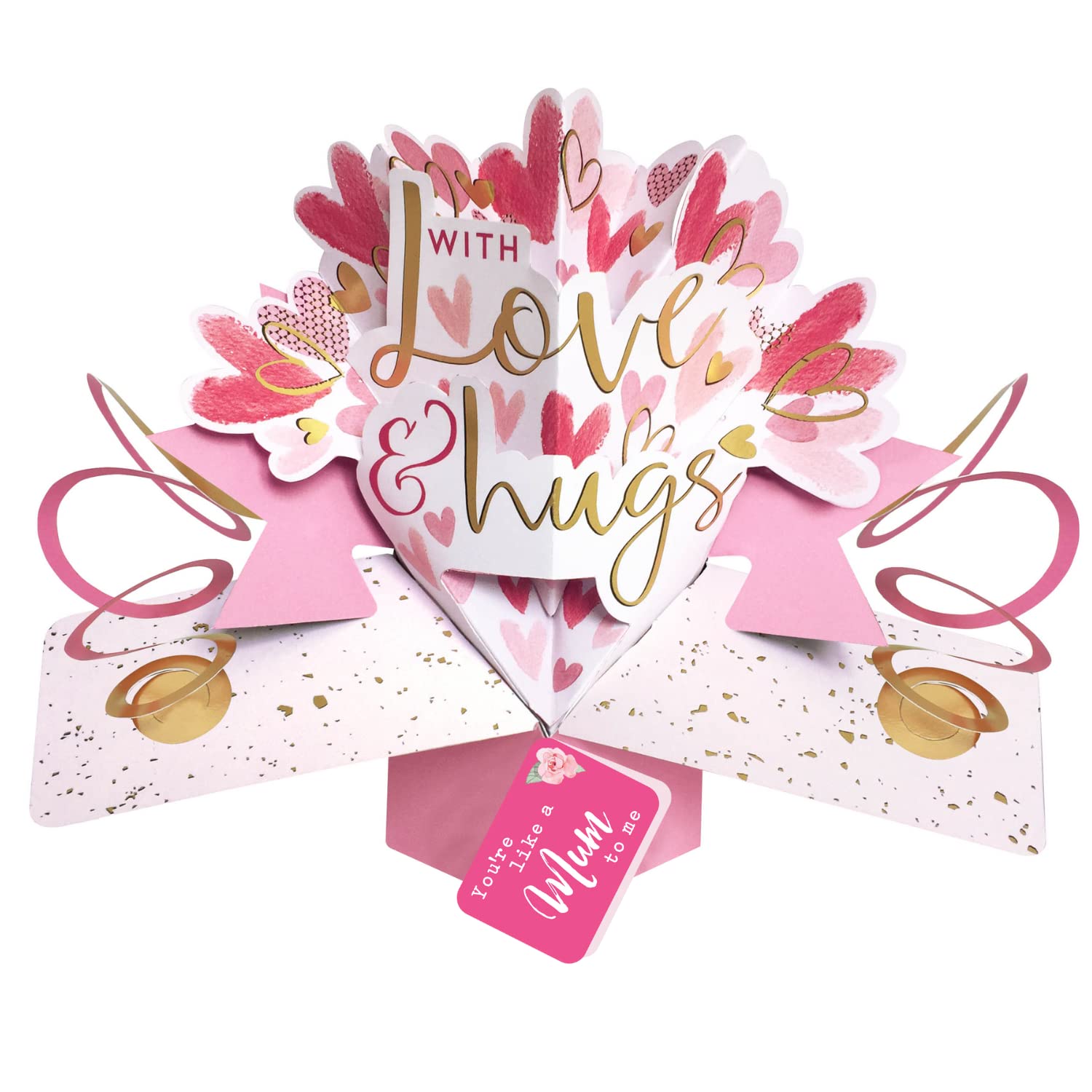 You're Like A Mum To Me Pop Up Card Mother's Day, Birthday, Any Occasion POP026M28 — image 1