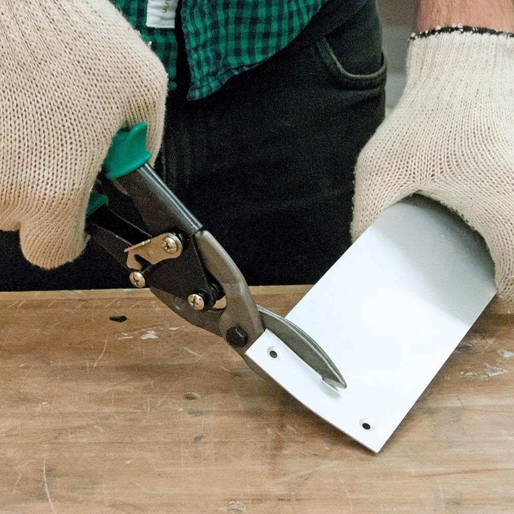 Image secondaire de Lot de 3 cisailles d'aviation Silverline 250 mm pour coupes précises