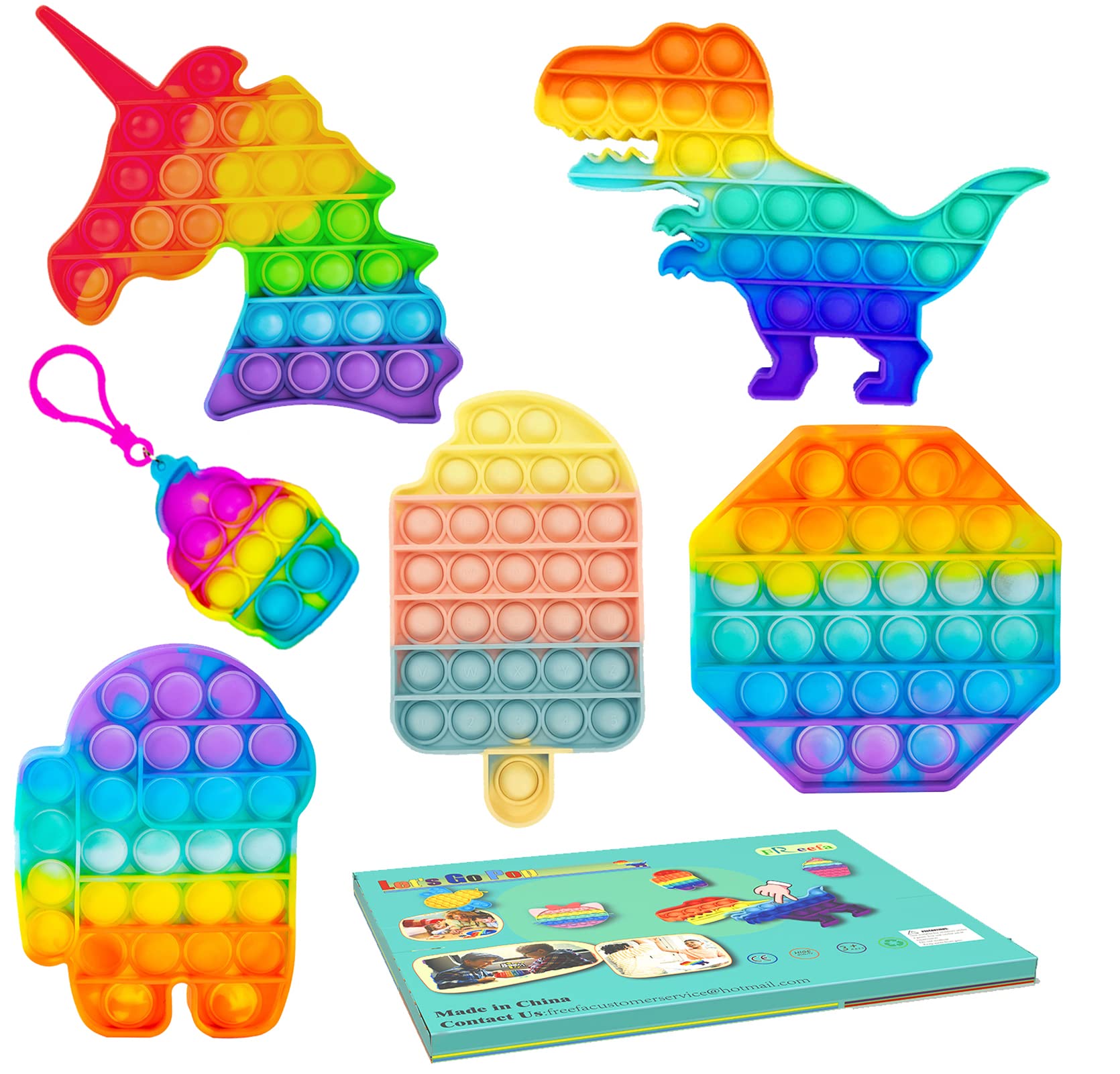 Buy Freefa Pop Fidget Toys Pack Mini pop Autism Special Needs Stress