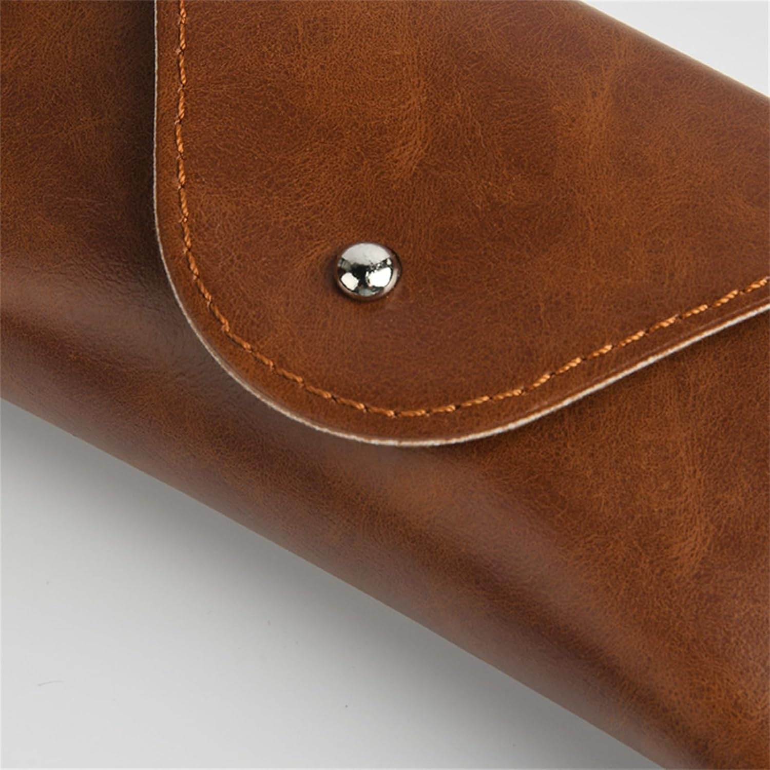 メガネケース PU レザーアイケースポータブルプレスボタン手作り眼鏡ケース児童学生サングラスケース ガラスの保管に適しています