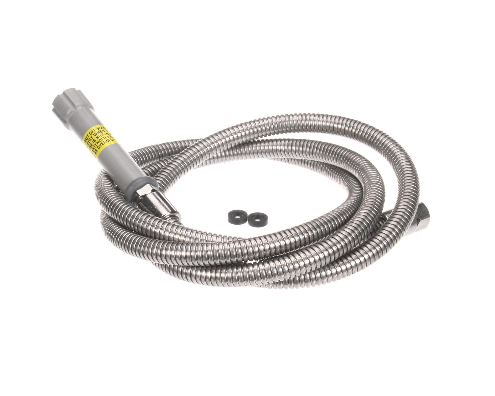 T&S Brass B-0096-H 96-inch - Manguera flexible de acero inoxidable para latón