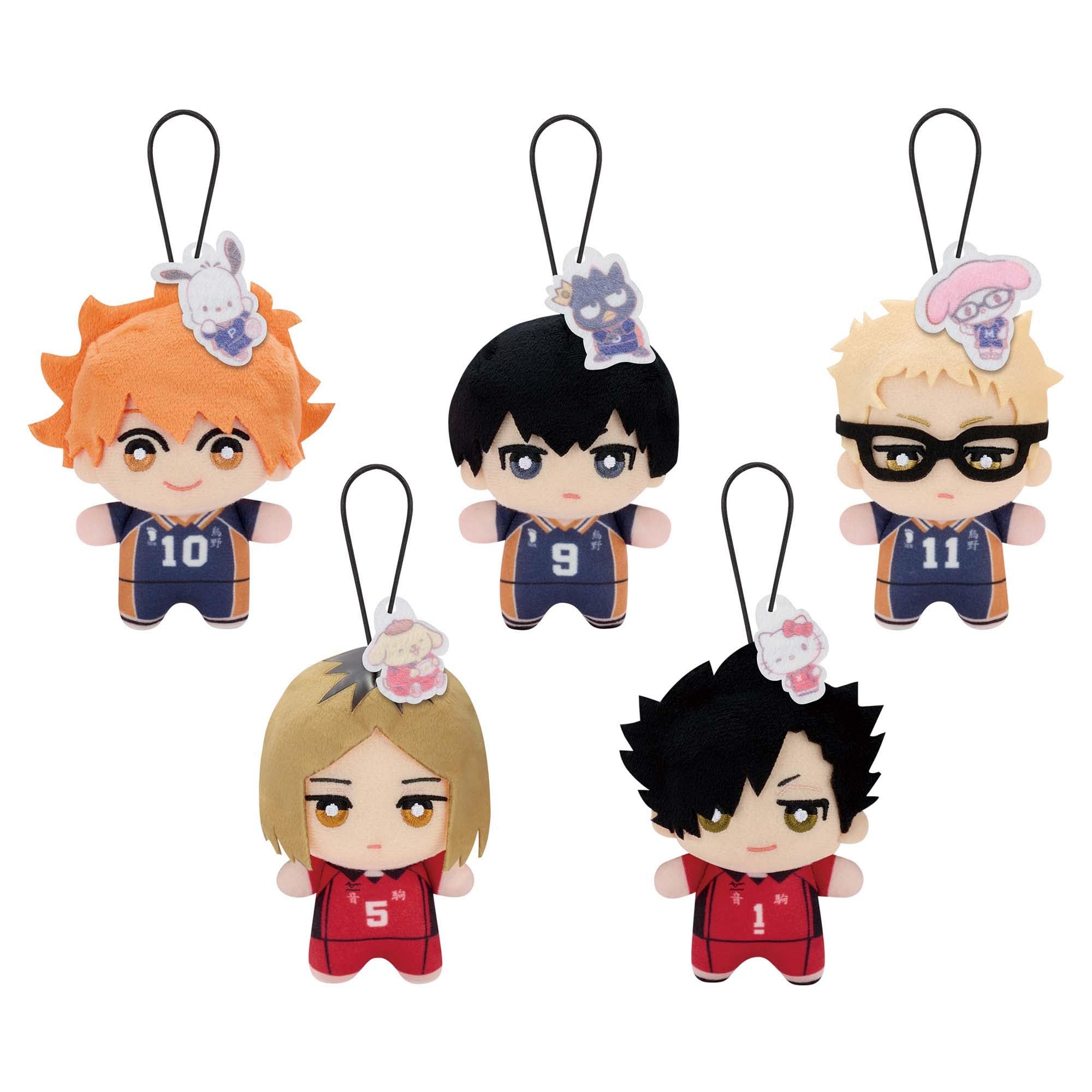 Amazon | ハイキュー!! × サン*リオキャラクターズ ちみっともぬい vol 