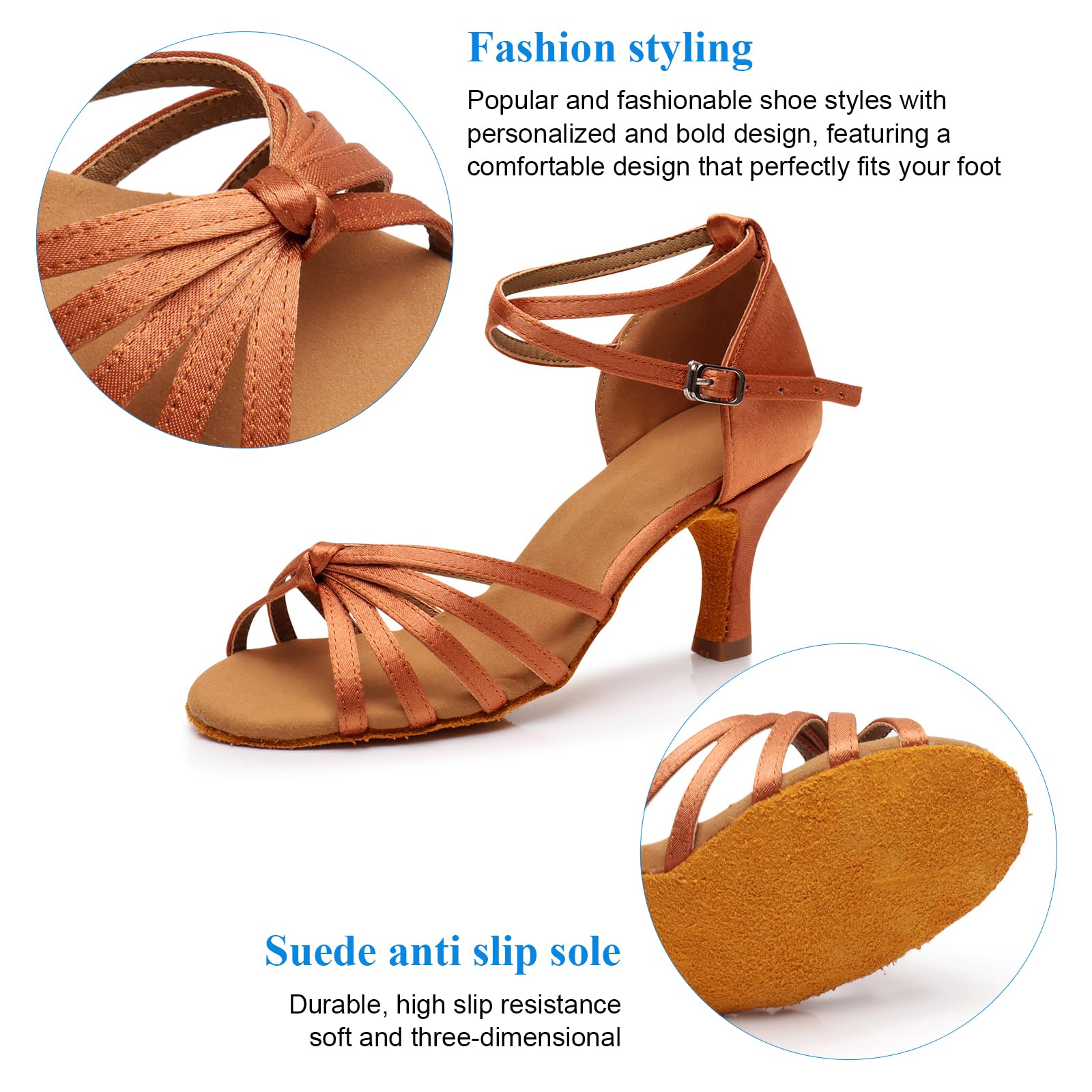 Padgene Scarpe Jazz Donna Scarpe da Ginnastica Lacci Cuscino Traspirante Signore Suole Divise Scarpe da Danza a Camminare Sportive