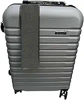Mala de Viagem 10Kg Bolsa de Mão c/Trava de Senha FIbra Rígida ABS Rodas 360º Removíveis (Mala 10kg | Cinza)