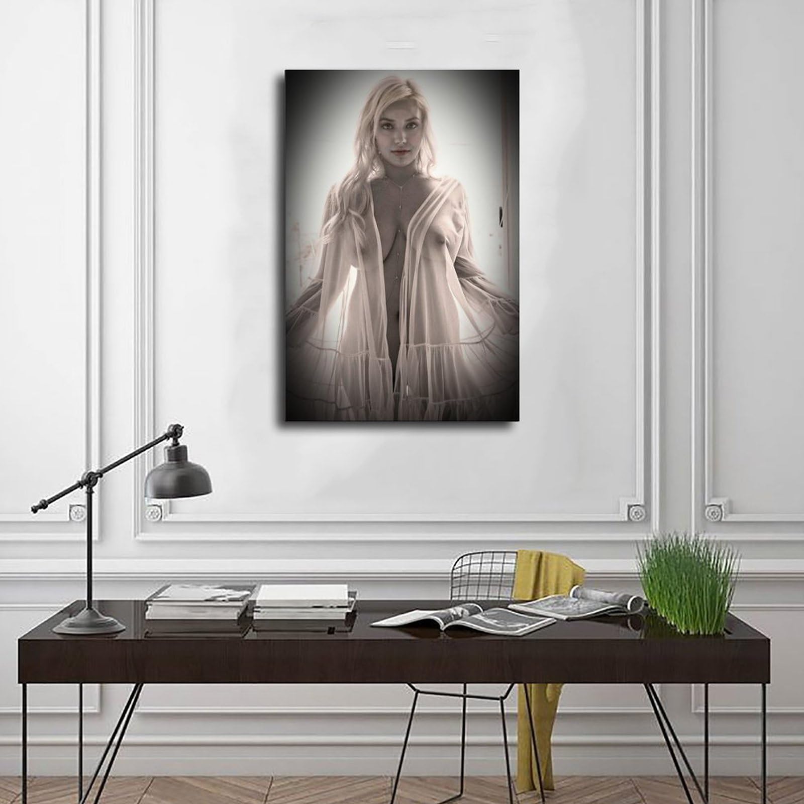 Affiche Vintage Patty - Poster Intérieur Signé, Reproduction Art Mural, Déco Maison