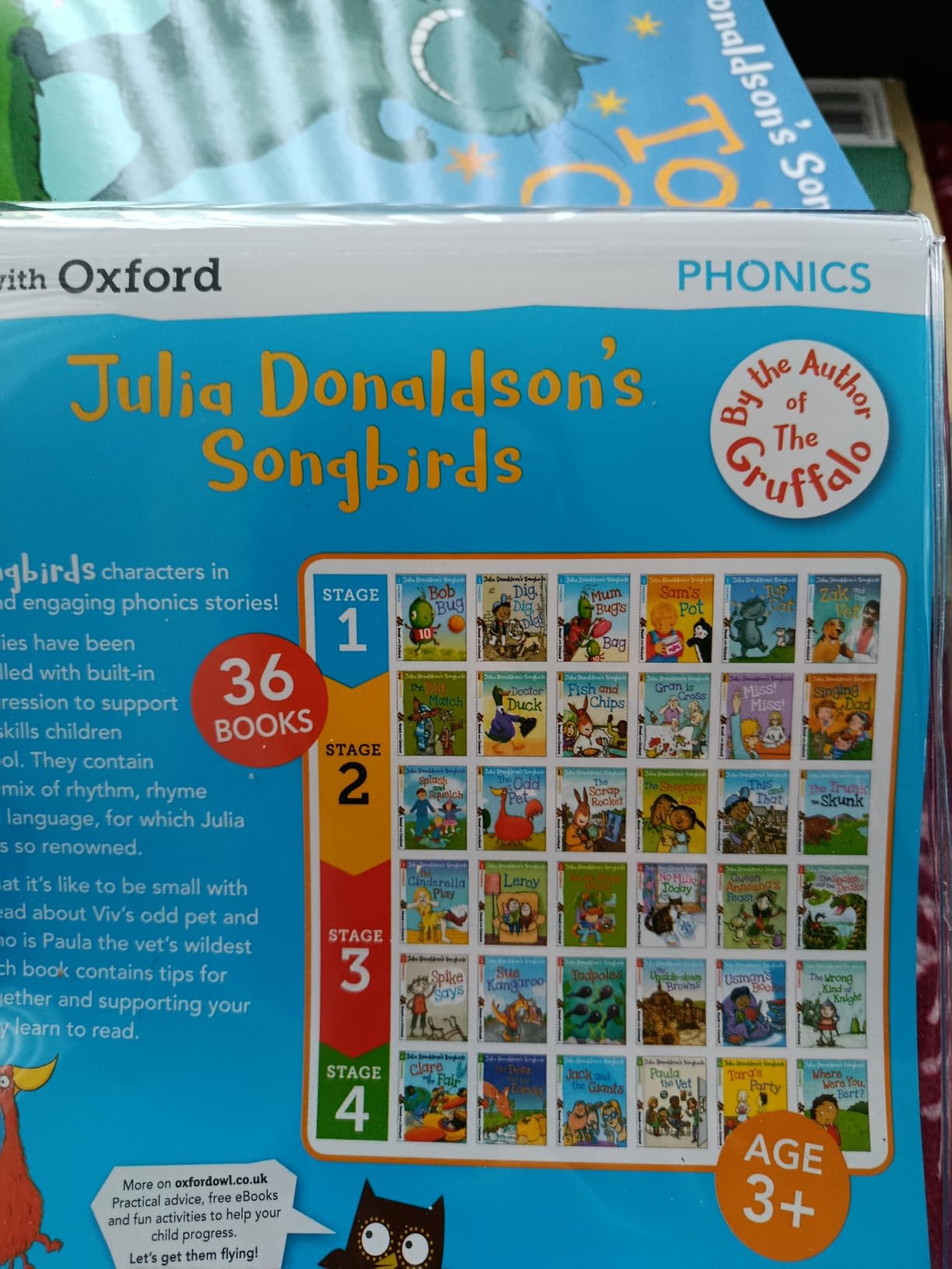 Amazon.co.jp: Oxford Reading Tree Songbirds Phonics Collection 36-Books ...